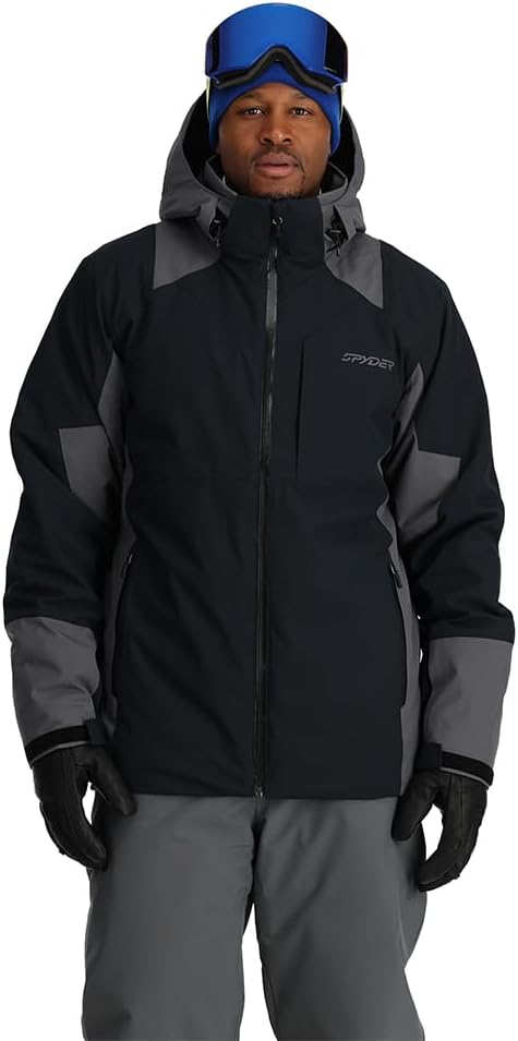 Spyder Contact Men's Insulated Hooded Ski Jacket — main product image