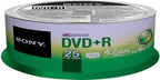 Sony 25DPR47SP 16x DVD+R 4.7GB Recordable Media - 25-Pack