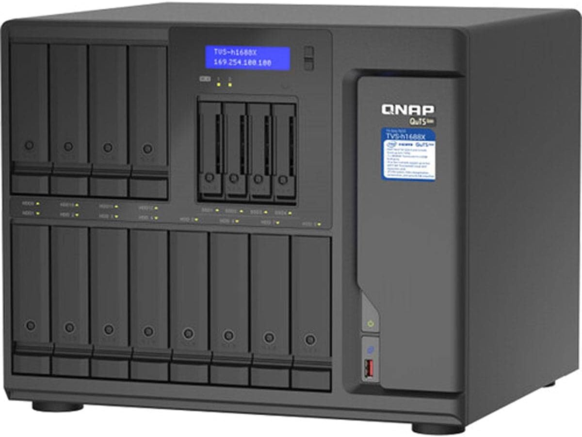 QNAP TVS-h1688X-W1250-32G Xeon 16-Bay Media NAS