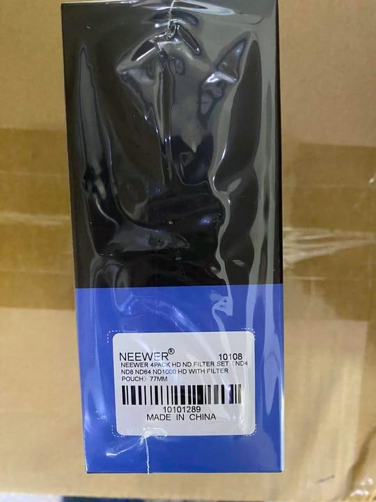 Neewer 10101289 77mm Fixed ND Filter Kit (ND1000 ND64 ND8 ND4)