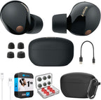 Sony E3SNWF1000XM5B Noise Canceling Earbuds Bundle