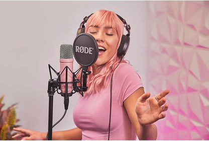 Rode NT1SIGNATUREPINK Condenser Microphone Vocal Recording Pink