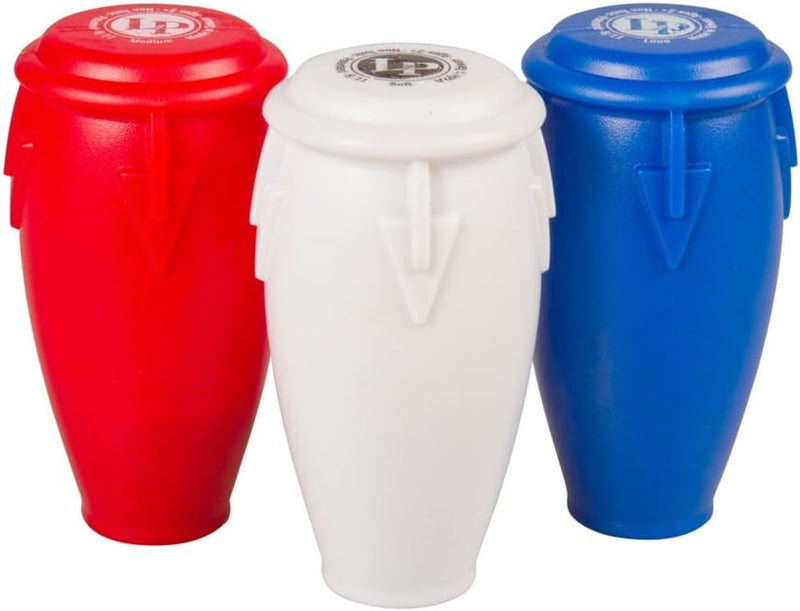 Latin Percussion LP017 Conga Shaker Trio Red/White/Blue — main product image