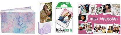 Fujifilm FJFMINI12HBBL Instax Mini 12: Blue Holiday Bundle, Instant Camera