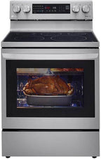 LG 6.3 cu ft Smart InstaView Electric Range