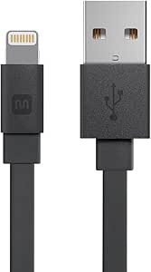 Monoprice 112857 Lightning to USB-A Charging Cable 3ft Black — main product image