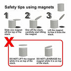 BOOM 5x1mm Mini Disc Magnets - 100 Pack N50