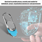 EIMSOAH Ultra-Thin Metal Webcam Privacy Covers, 3-Pack Silver