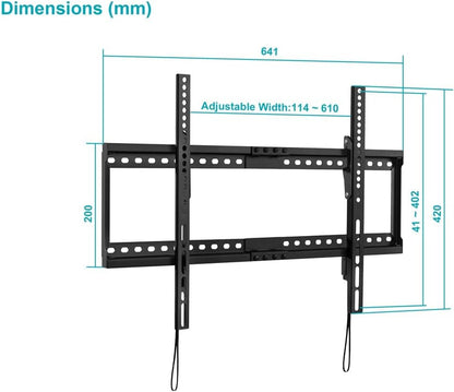 Monoprice 110482 Tilt TV Wall Mount 32-55" UL