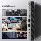 HP Prodesk 600 G3 Mini i5 Desktop PC Bundle