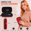 DSDFPFG Hard Shell EVA Zipper Case for Small Electronics