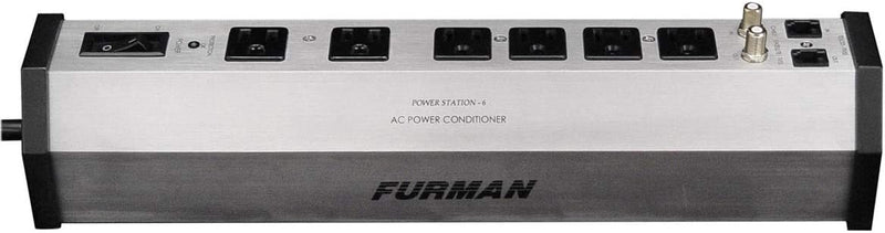 Furman PST-6 Power Conditioner Silver Surge Protection — main product image