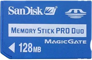 SanDisk SDMSPDS-128-A99 128MB Memory Stick Pro Duo — main product image