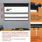 Elite Screens M120H Manual B 120-inch Projector Screen