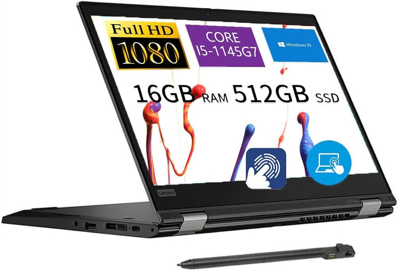 Lenovo ThinkPad L13 Yoga Gen 2 i5 2-in-1 Touch Laptop (Renewed) — main product image