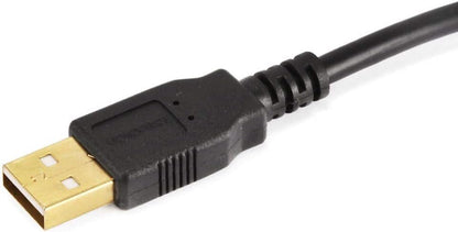 Monoprice 105439 USB 2.0 A to B Cable - 10ft Gold Plated