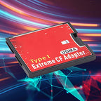 EMASDGEY Micro-SD to Compact Type I Memory Card Reader Adapter