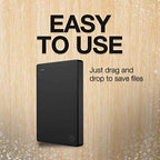 Seagate STGX2000400 2TB Portable USB 3.0 External HDD (Renewed)