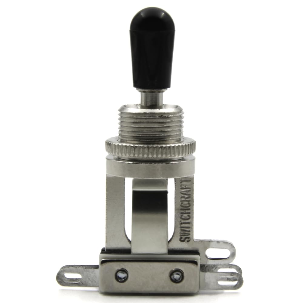 Switchcraft 12120X 3-Way Toggle Switch, Short, Les Paul