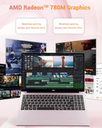 NIMO Ryzen 7 8745HS 15.6-Inch Renewed Light-Gaming Laptop