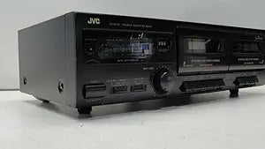 JVC DOUBLE CASSETTE DECK - Dual Tape Player, Dolby B