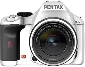Pentax K-xLK WH Digital SLR Camera Kit White — main product image