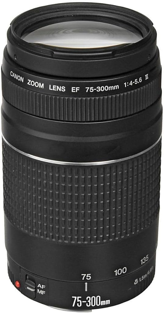 Canon 6473A003AA EF 75-300mm Zoom Lens (Renewed)