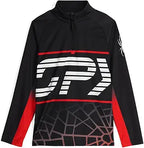 Spyder 38C125306 Boys' Web Half-Zip T-Neck
