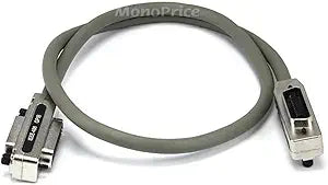Monoprice 100697 1m IEEE-488 GPIB Cable with Metal Hood