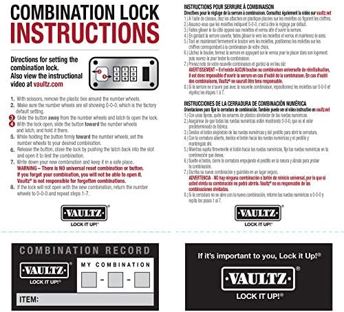 Vaultz Locking Mobile File Chest Letter/Legal