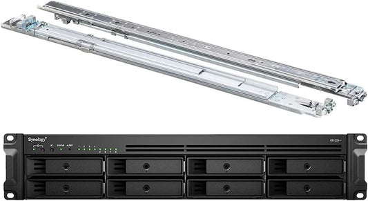 Synology ASIHLAMZ484 RS1221+ 32TB RackStation NAS Server Bundle