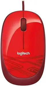 Logitech 910-002945 M105 Red Optical Mouse — main product image