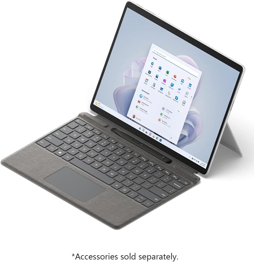 Microsoft E90MSZDY00001 Surface Pro 9 i7 32GB/1TB Platinum Bundle