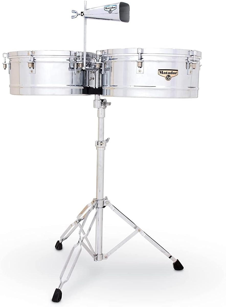 Latin Percussion M257 LP Matador 14" & 15" Chrome Timbales
