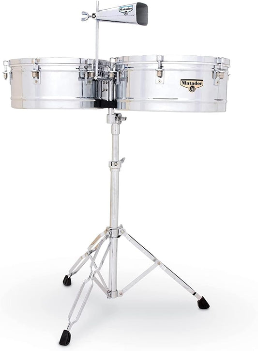 Latin Percussion M257 LP Matador 14" & 15" Chrome Timbales