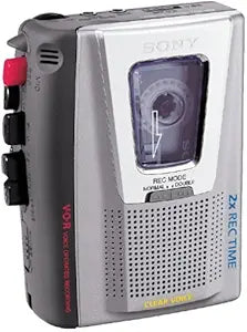 Sony TCM-20DV Pressman Portable Cassette Recorder Renewed