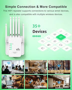 qjiegnkflasngfjtire 1200Mbps Dual-Band WiFi Range Extender