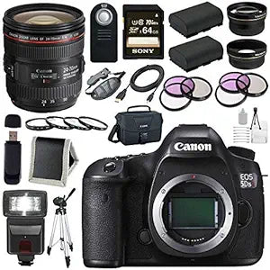 Canon EOS 5DS R 24-70mm Lens Bundle