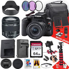 Canon EOS Rebel SL3: 18-55mm Lens Bundle, 4K DSLR