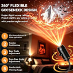 Generic HD Star Projector with Adjustable Gooseneck