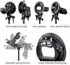 Neewer 90089494 S-Type Bracket & 75