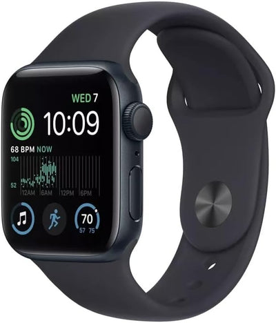 Apple Watch Series 7 (GPS, 45mm) Midnight Aluminum Renewed