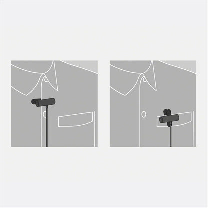 Sony ECMLV1 Compact Stereo Lavalier Microphone