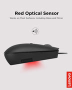 Lenovo GY51D20875 400 USB-C Compact Wired Mouse
