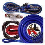 Gravity BGR-KIT4-PK2-BLUE-2500W 4 Gauge Amplifier Wiring Kit