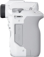 Canon 5812C002 EOS R50 White Mirrorless Vlogging Camera (Body Only)