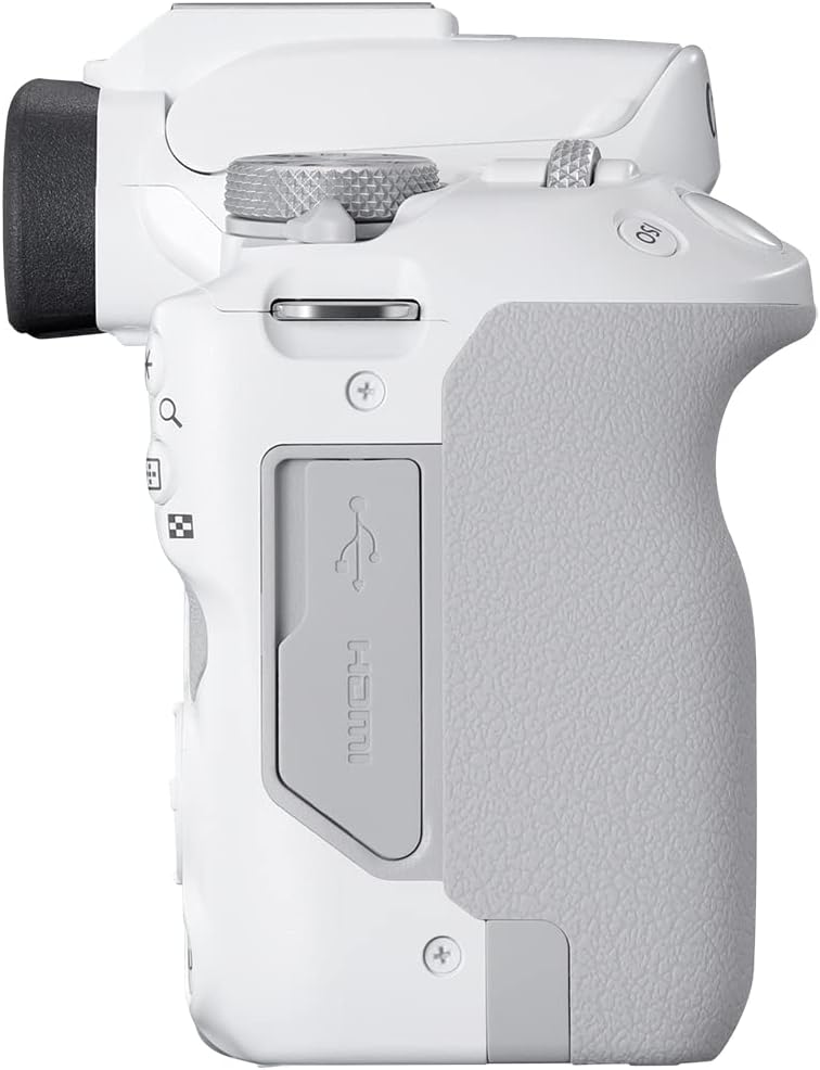 Canon 5812C002 EOS R50 White Mirrorless Vlogging Camera (Body Only)