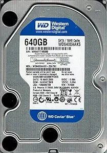 Western Digital WD6400AAKS-22A7B2 640GB SATA HDD — main product image