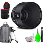 Rokinon XN50-PL Xeen 50mm T1.5 PL Mount Lens Bundle