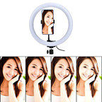 Tbest 12-Inch Ring Light with Phone Mount and USB Power